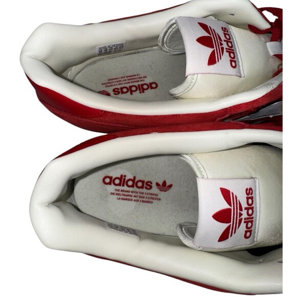 Adidas Rivalry Low Scarlet Size 19 Red Sneaker Shoe Big Tall Rare Size Retro New - Picture 6 of 9